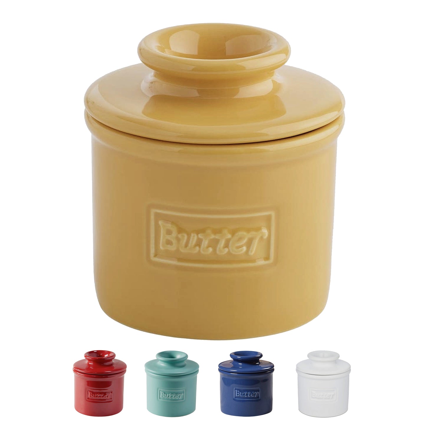 Retro Butter Bell Crock
