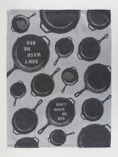 DON'T WASH ME BRO DISH TOWEL