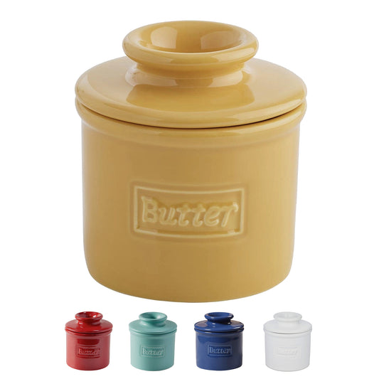 Retro Butter Bell Crock