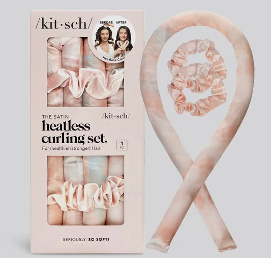 Kitsch Satin Heatless Curling Set